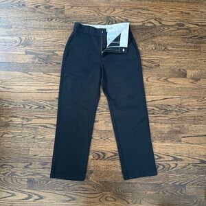 Dickies Men's Black Chinos Straight Leg Work Skater Pants